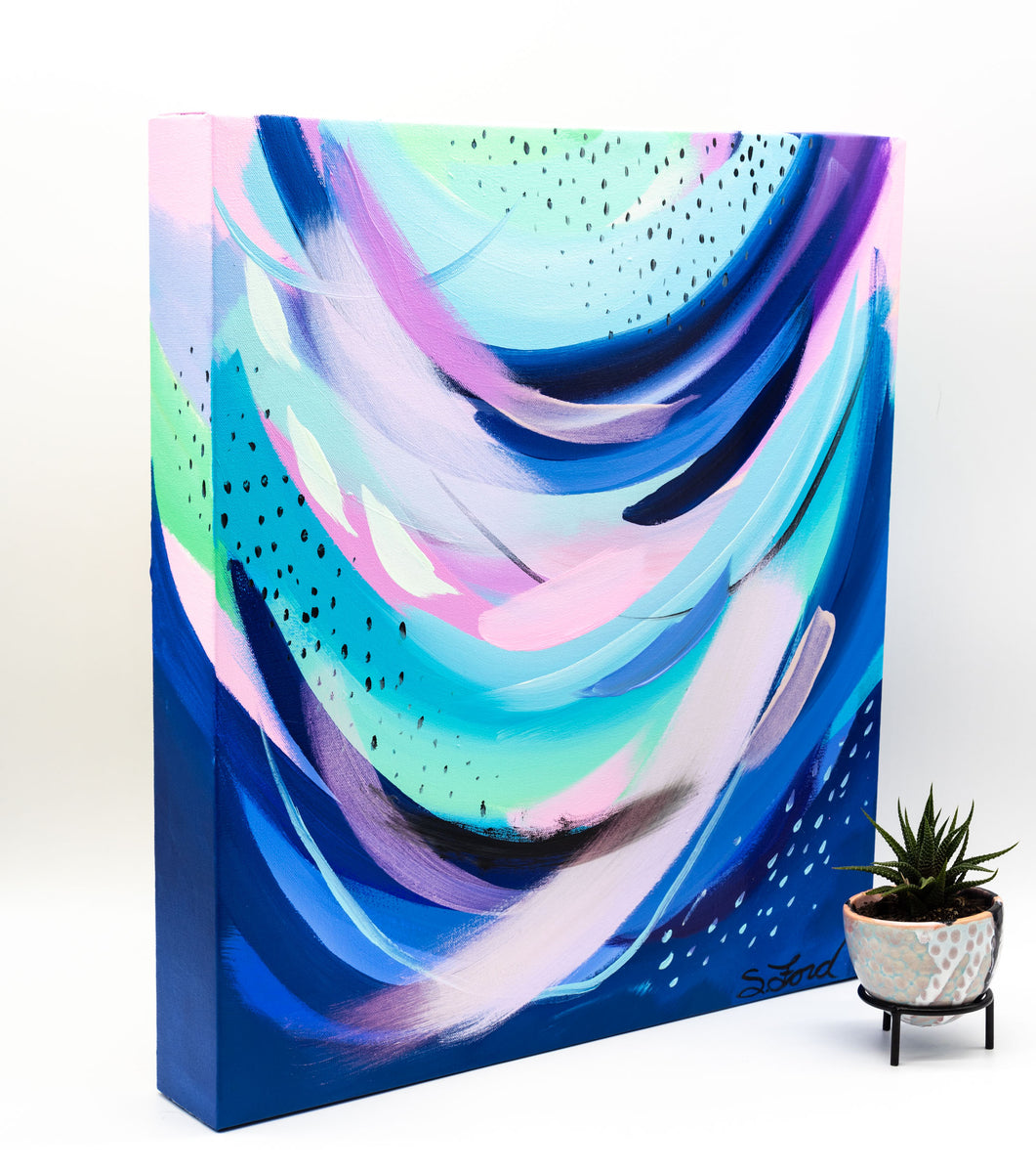 Never Imagined, 18 x 20 oil painting on canvas – Suze Ford Studios