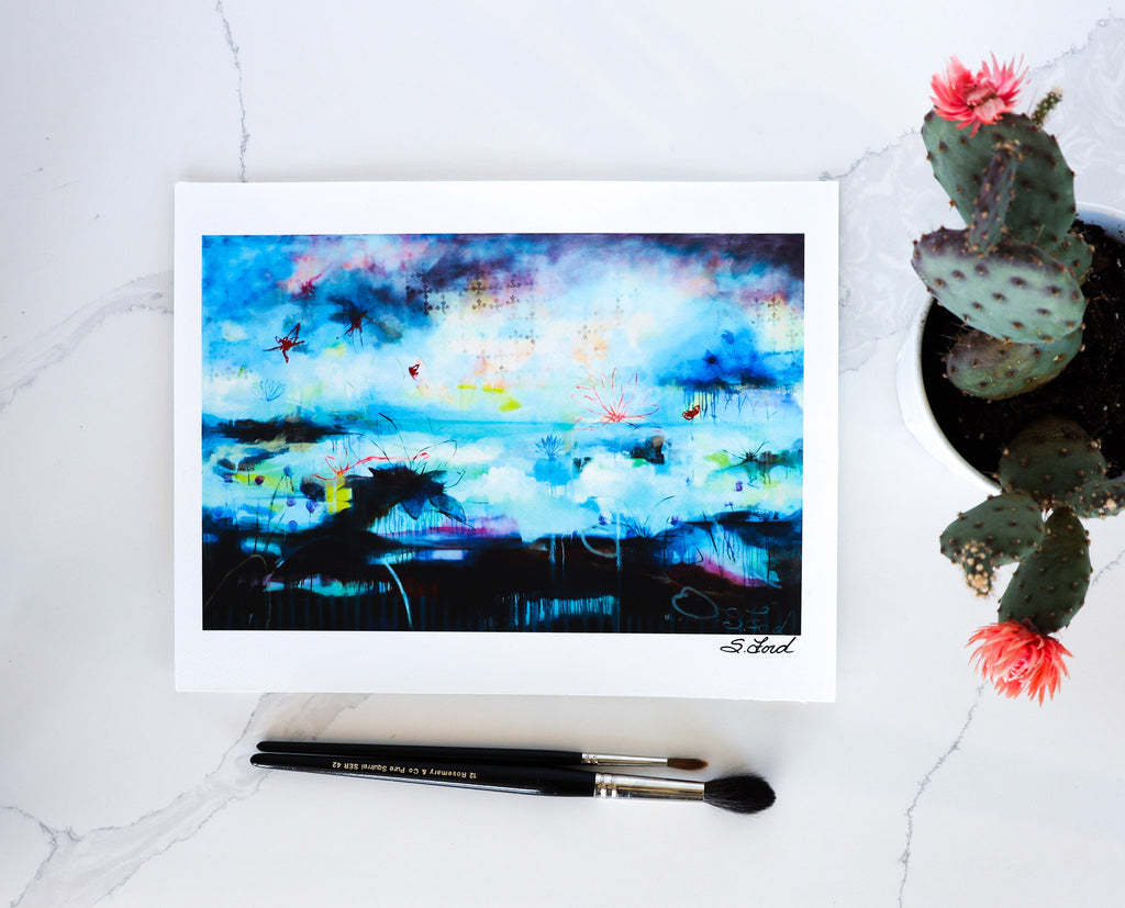 Waterway, 6.5x10, Print