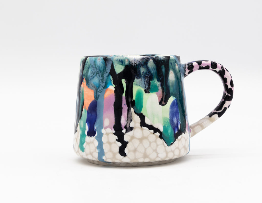 #20 16 oz Hand painted Ceramic Mug