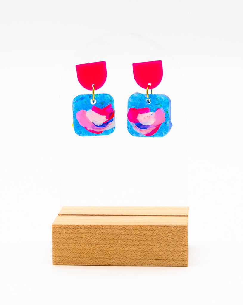 #26 Hand painted earrings