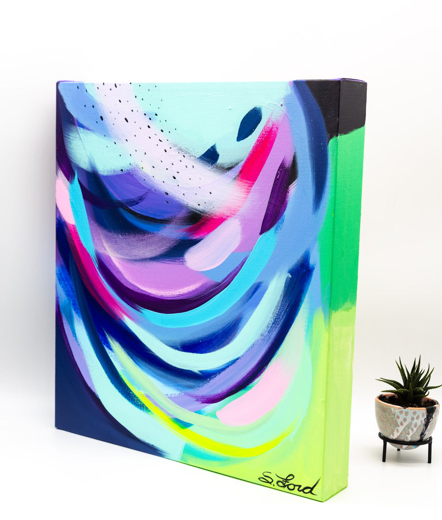 アート・デザイン・音楽 Painting oil on canvas F20 Loved Still, 18 x 20 oil painting on canvas – Suze Ford Studios