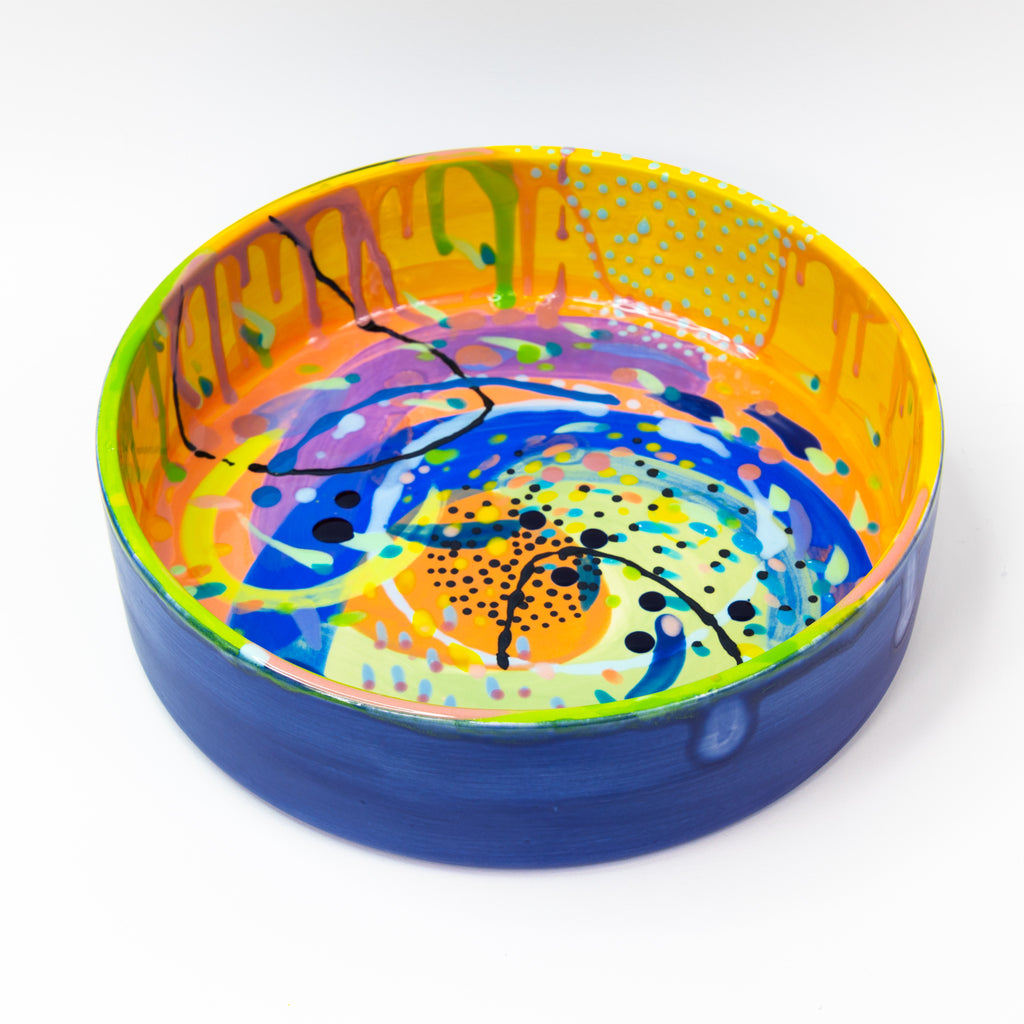 偉大な Large 69 Flat Studios Ford Suze – Bowl Ceramic Bottom 食器