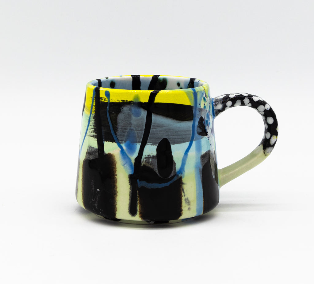 #11 16 oz Hand painted Ceramic Mug