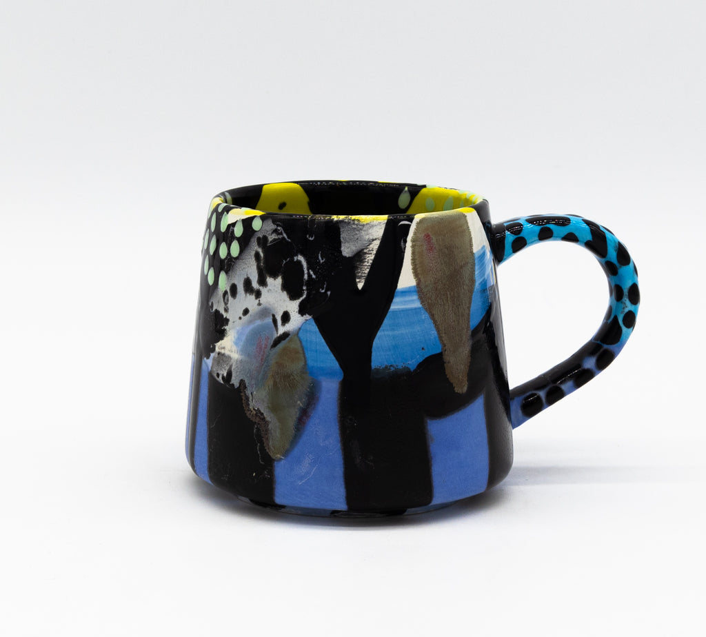#12 16 oz Hand painted Ceramic Mug