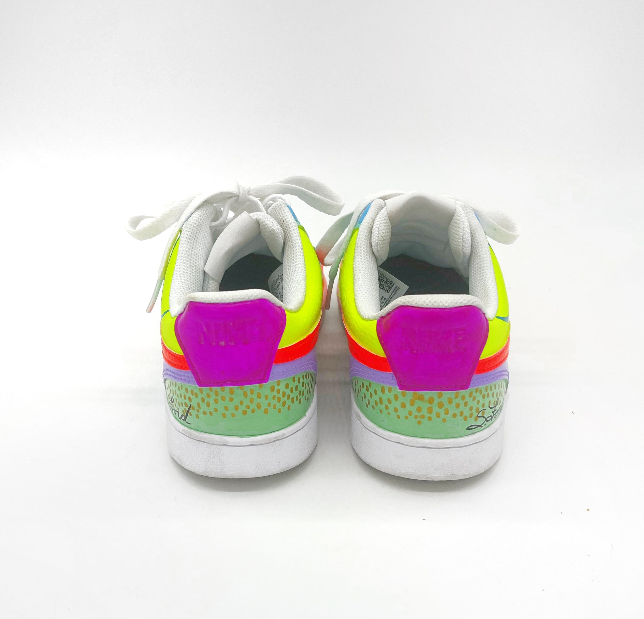 Womens Hand painted Nike Air Force Ones â Suze Ford Studios